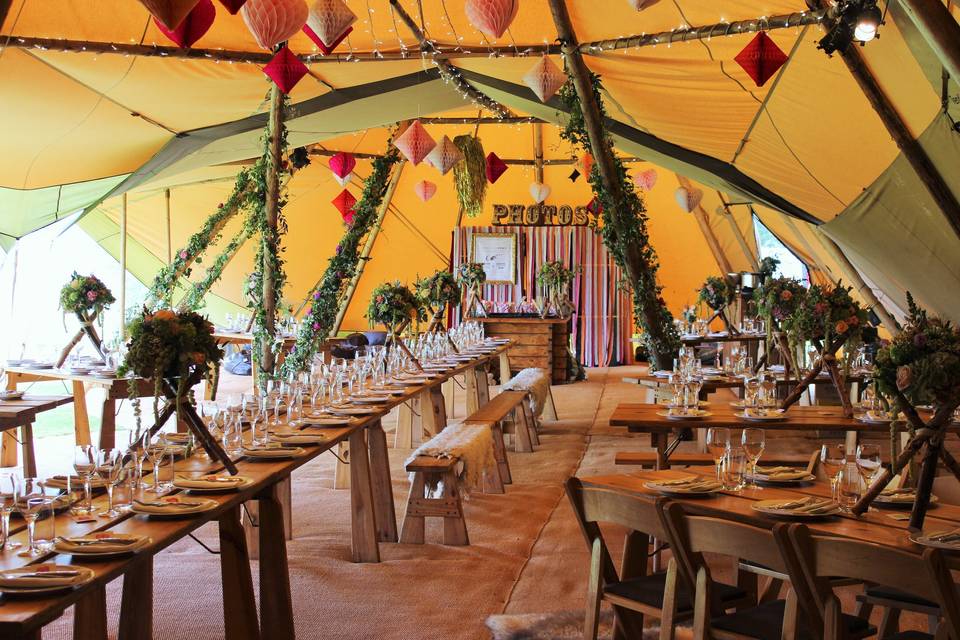 The Tipi at Beaumont Hall 7