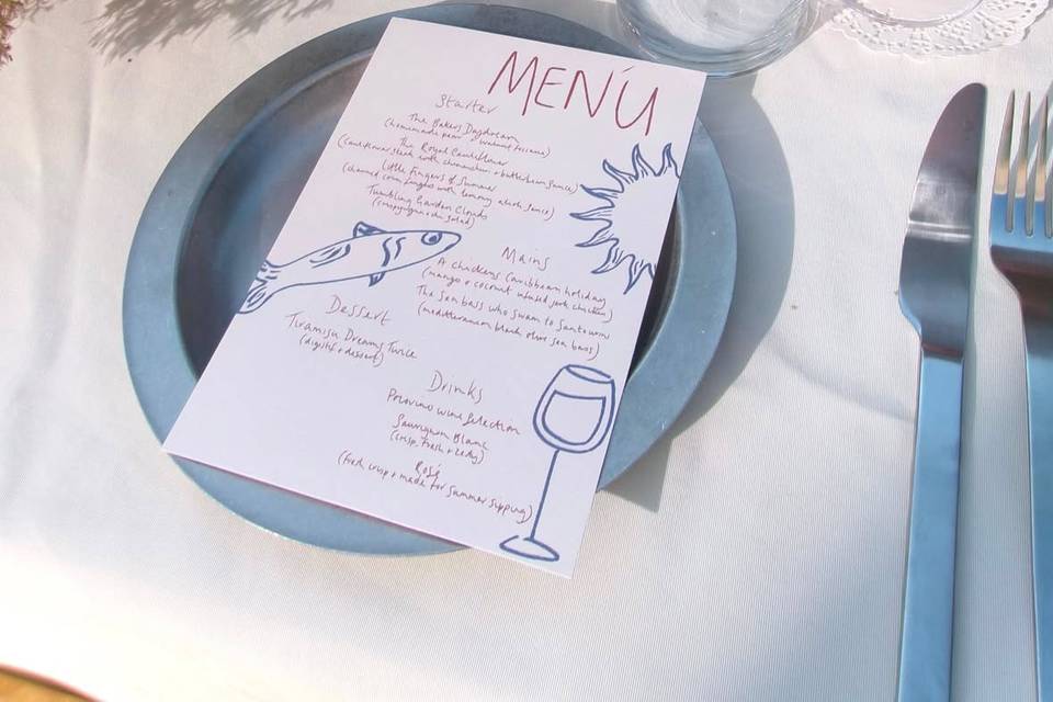 Custom menu's