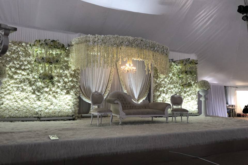 Muslim Wedding Set up