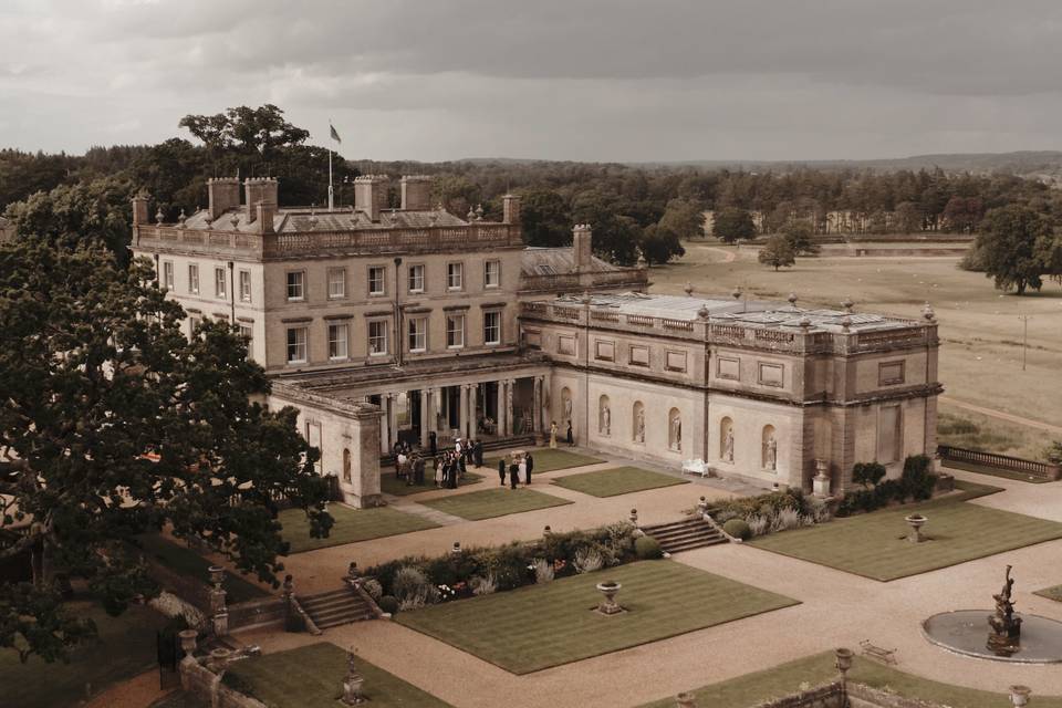 Somerley house dorset wedding
