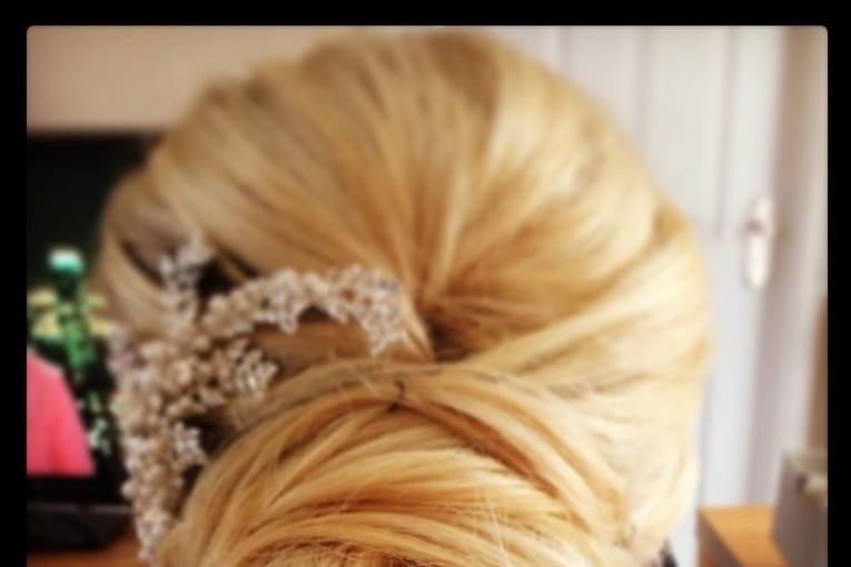 Elegant updo