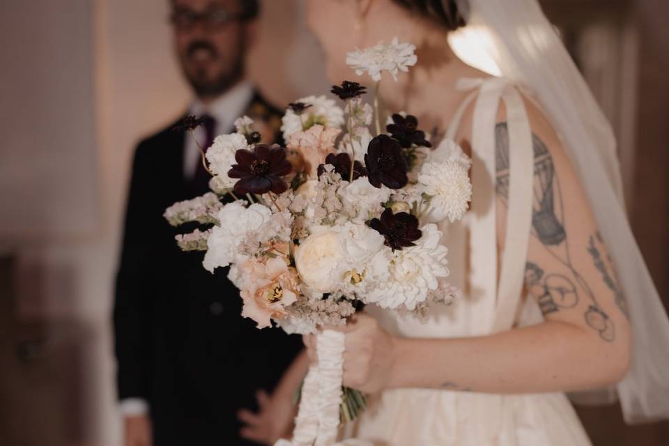 October Bridal bouquet