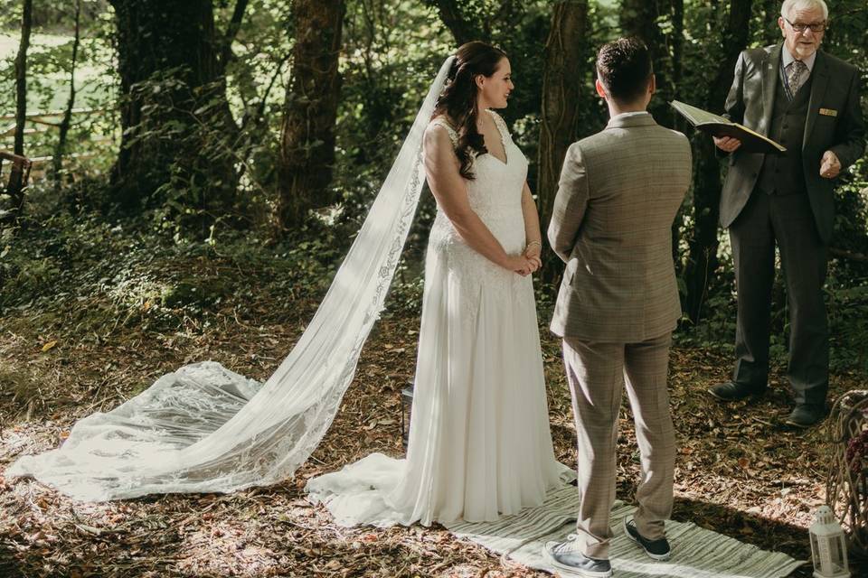 Woodland wedding