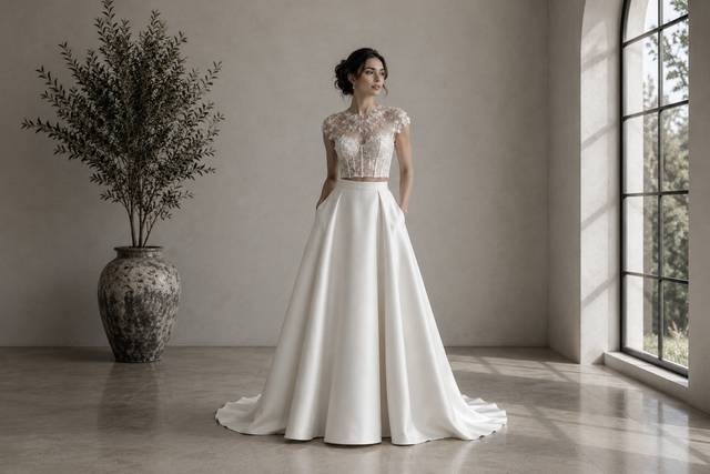Botanical Corset Bridal
