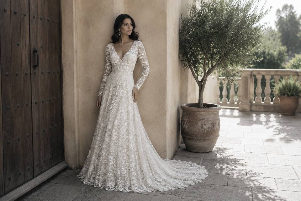 Rose Garden Lace Bridal Gown