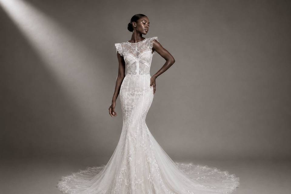 Art Deco Ballgown Dress