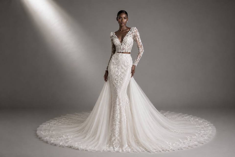 Detachable Overskirt Mermaid
