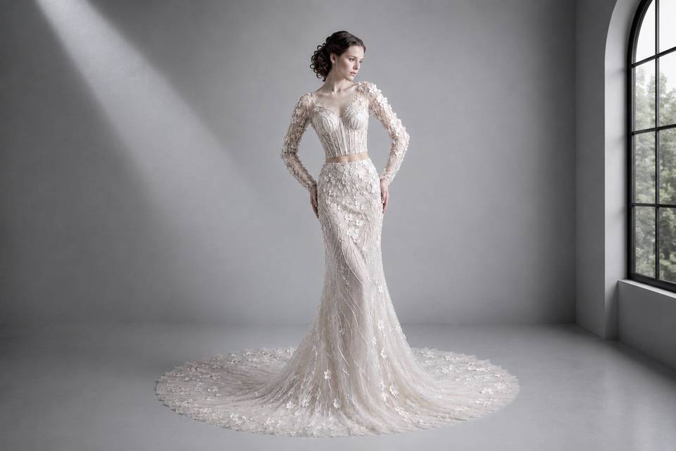Botanical Lace Mermaid