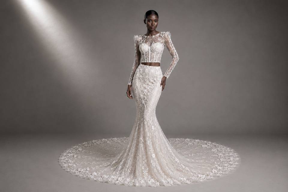 Floral Mermaid Bridal
