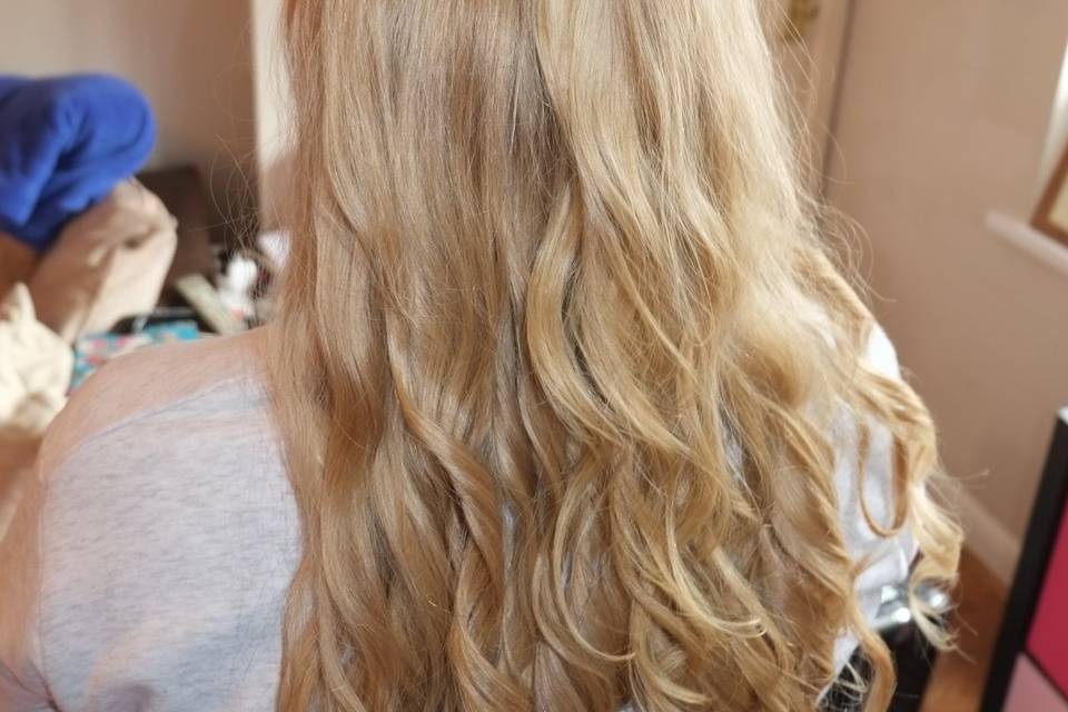 Bridal hair