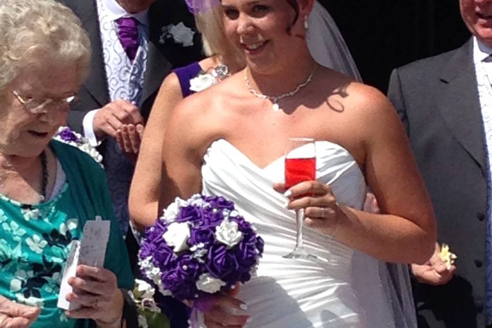 Bridal hair