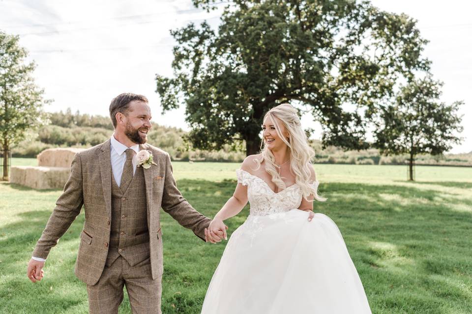 Yorkshire farm wedding