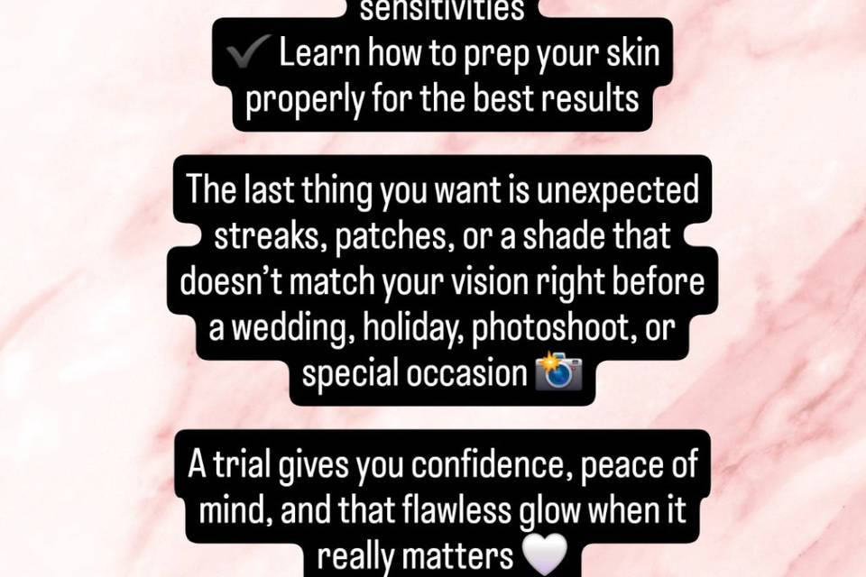 Trial tan