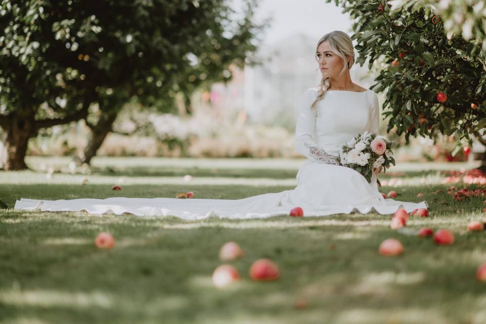 At rest in the Apple Orchard