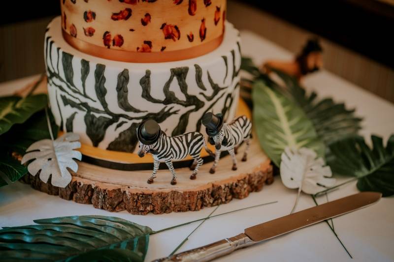 Safari Wedding Cake