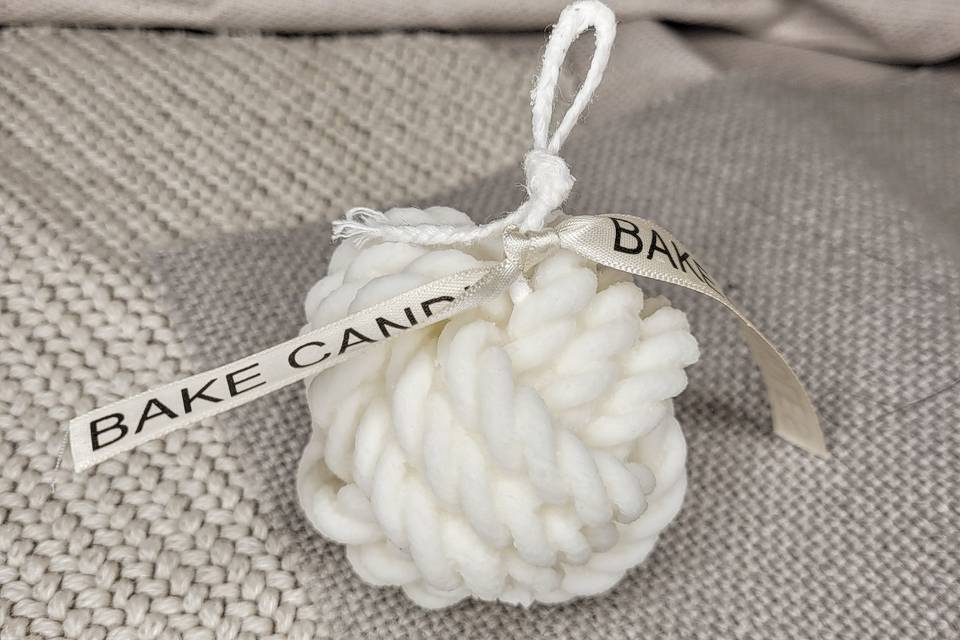 Rope Ball Candle