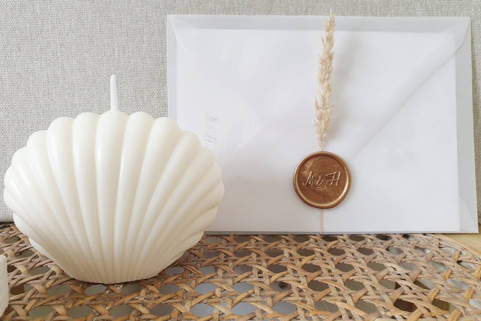 Shell & Invite display