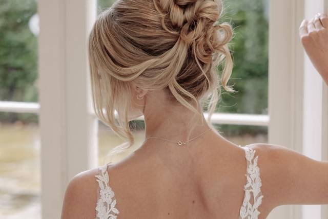 Zoe Sharman hair and makeup