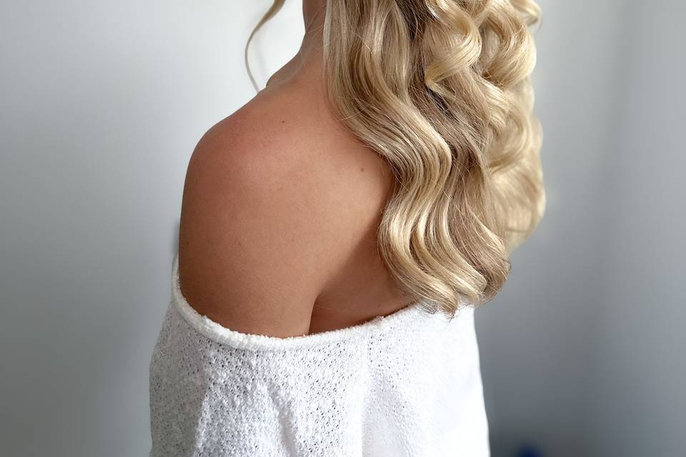 Smooth half up half down