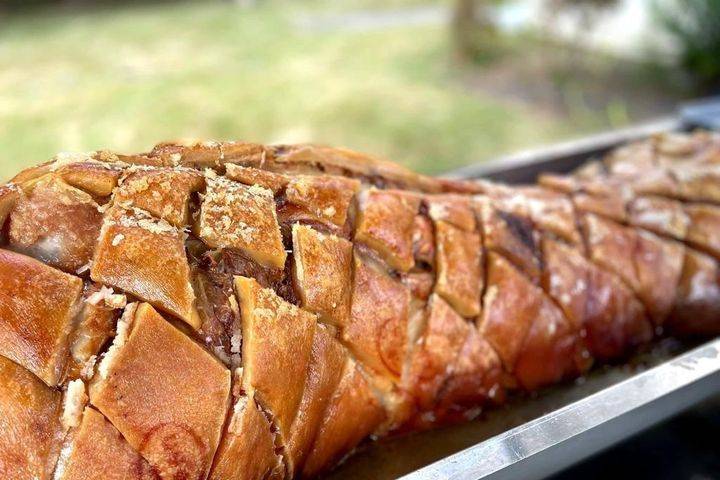 Roast pork