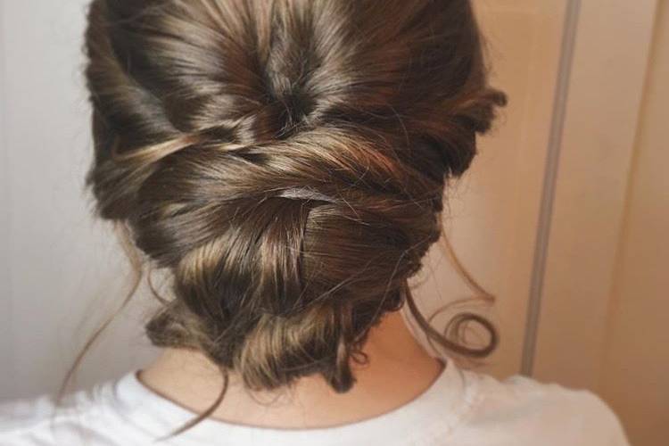 Bridesmaid hair