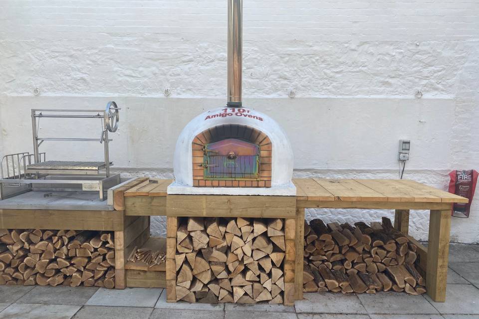 Pizza Oven and Spit roast