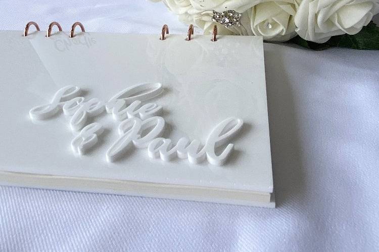 Custom guestbook