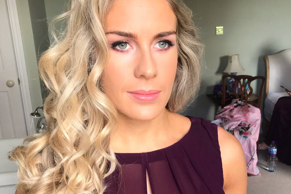 Bridesmaid makeup