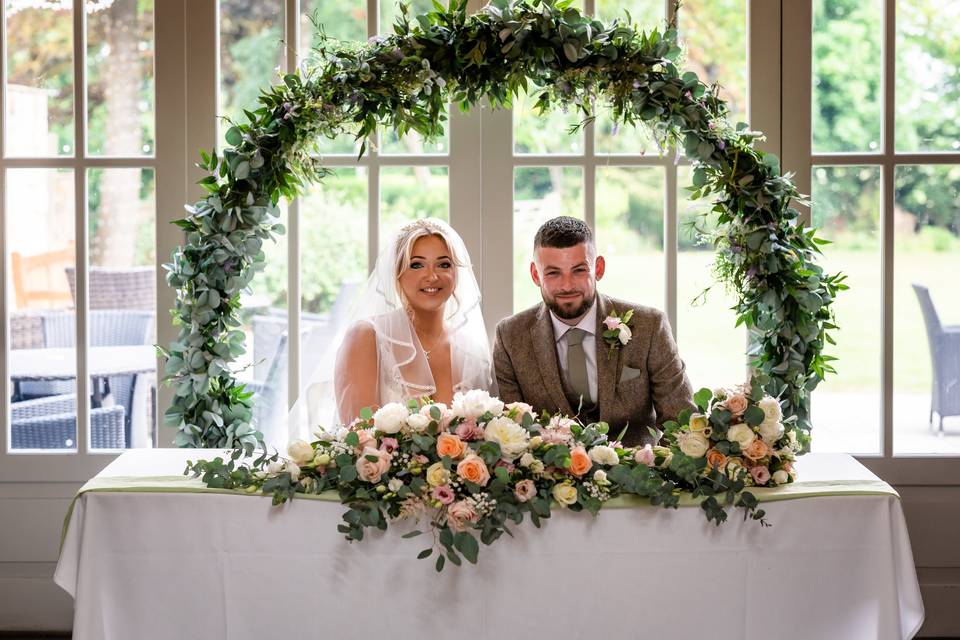 Cockliffe House - behind the head table