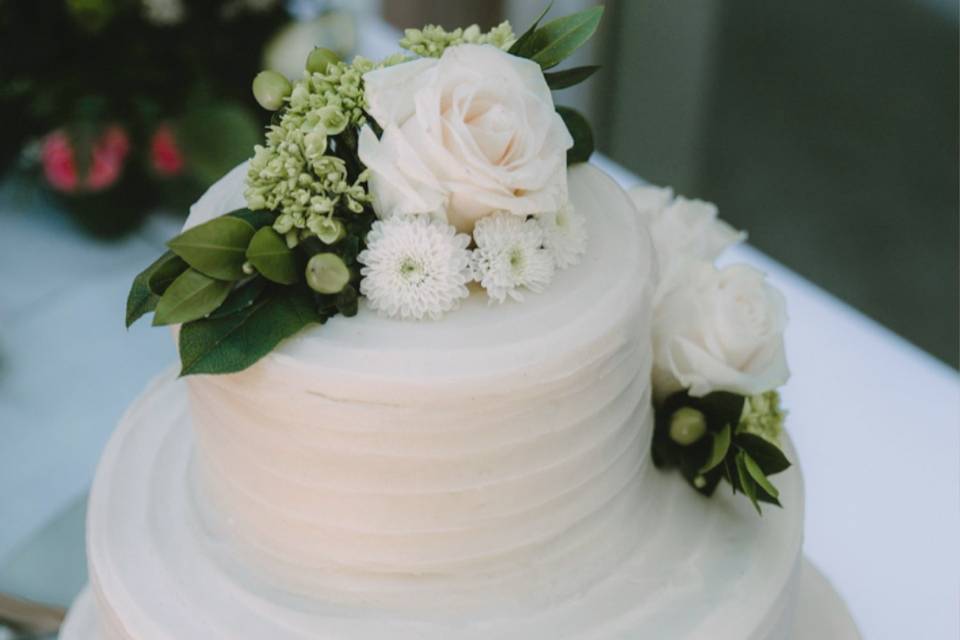 Iced Wedding Cake