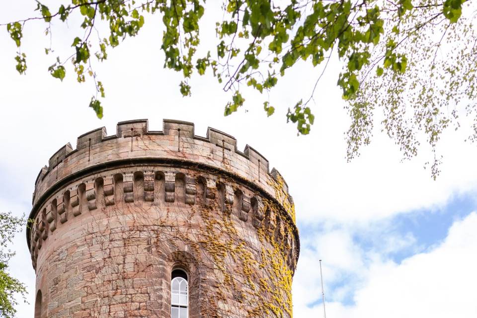 Exterior turret