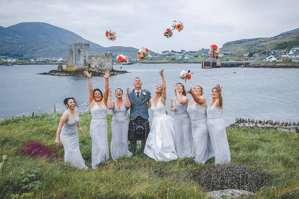 Isle of Barra wedding