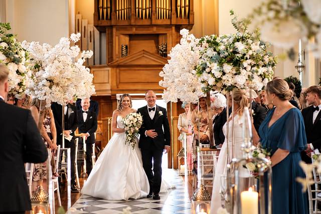 Ceremony isle entrance.