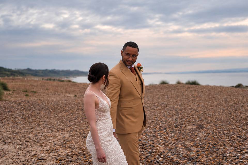Cinematic wedding film.