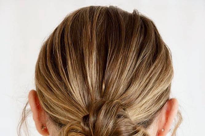 Simple, elegant bun