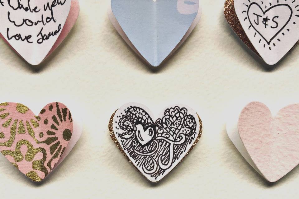 Pretty illustrated heart