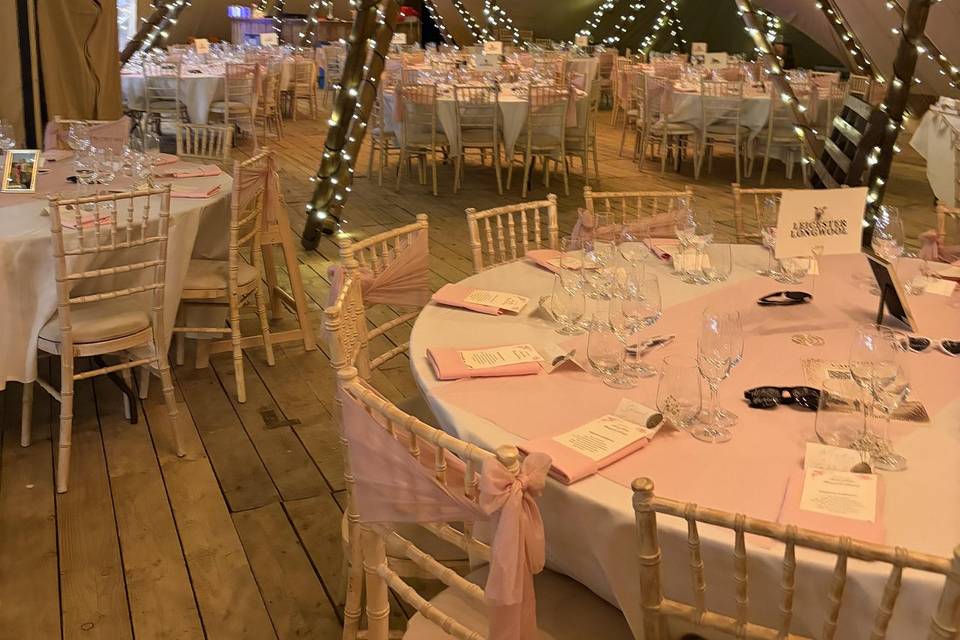 Main seating area