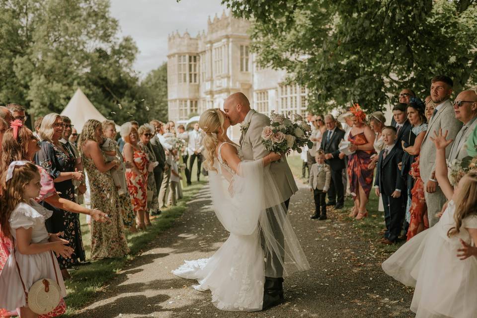 Confetti at Howsham Hall