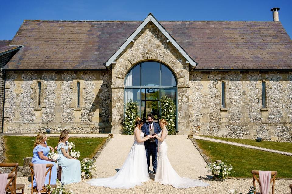 Ceremony in the Courtyard
