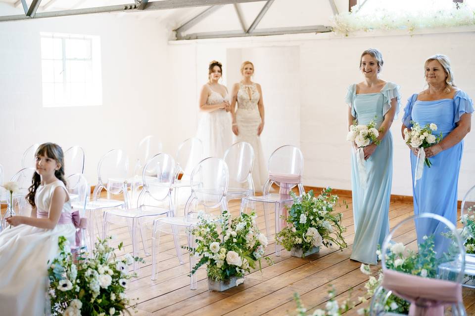Ceremony in the Loft Room