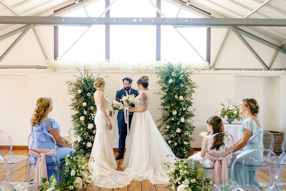 Ceremony in the Loft Room