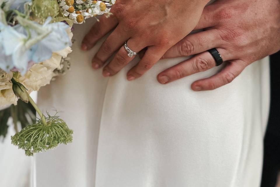 Just Married Hands