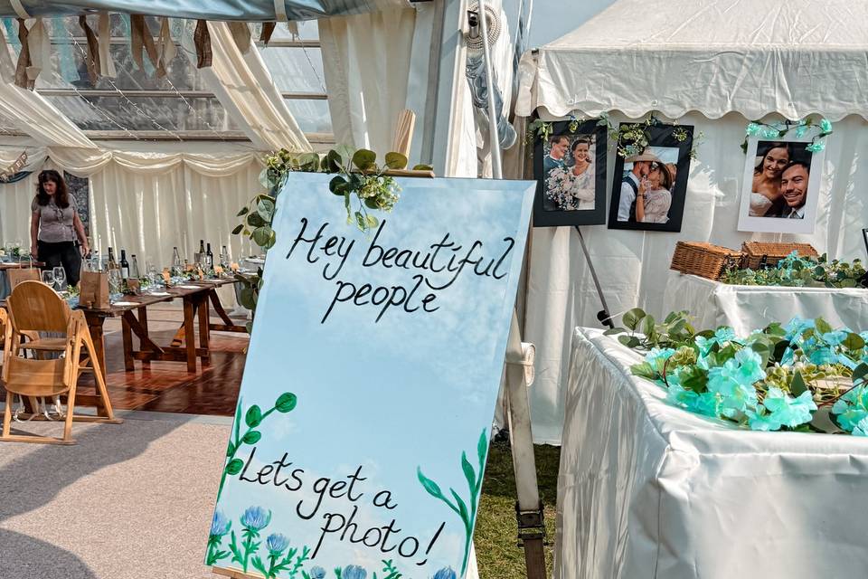 Venue decor