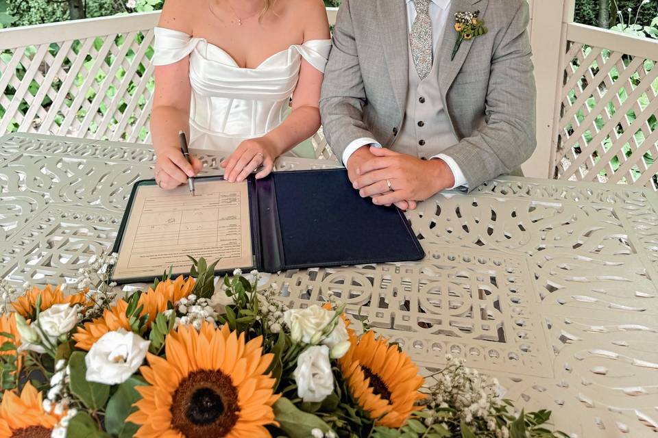Signing
