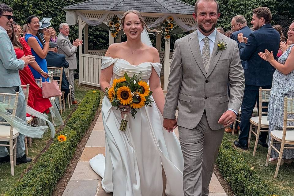 Just married