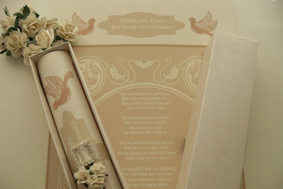 Personal Touch - Poem Scrolls