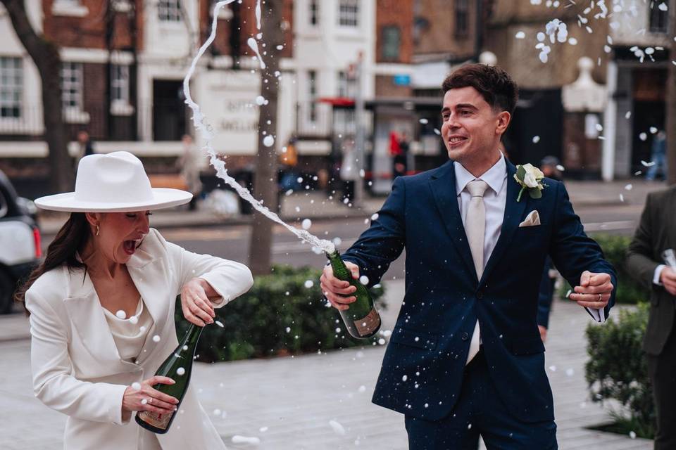 Wedding in Islington, London