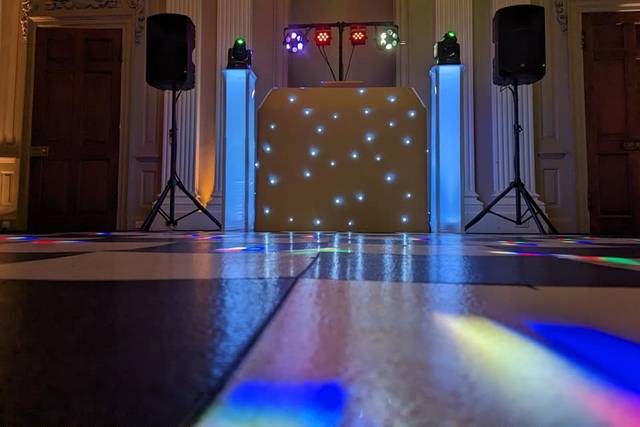 Wedding DJ Booth