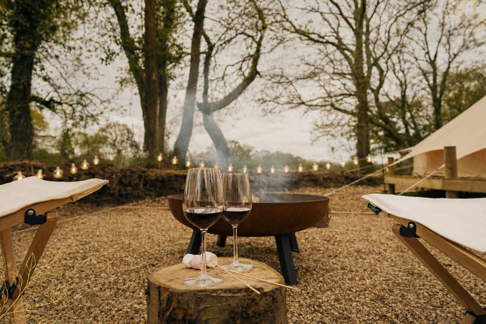 Luxury Woodland Bell Tent
