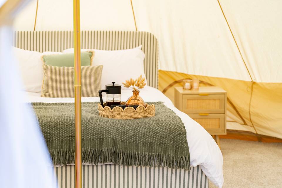 Luxury Woodland Bell Tent
